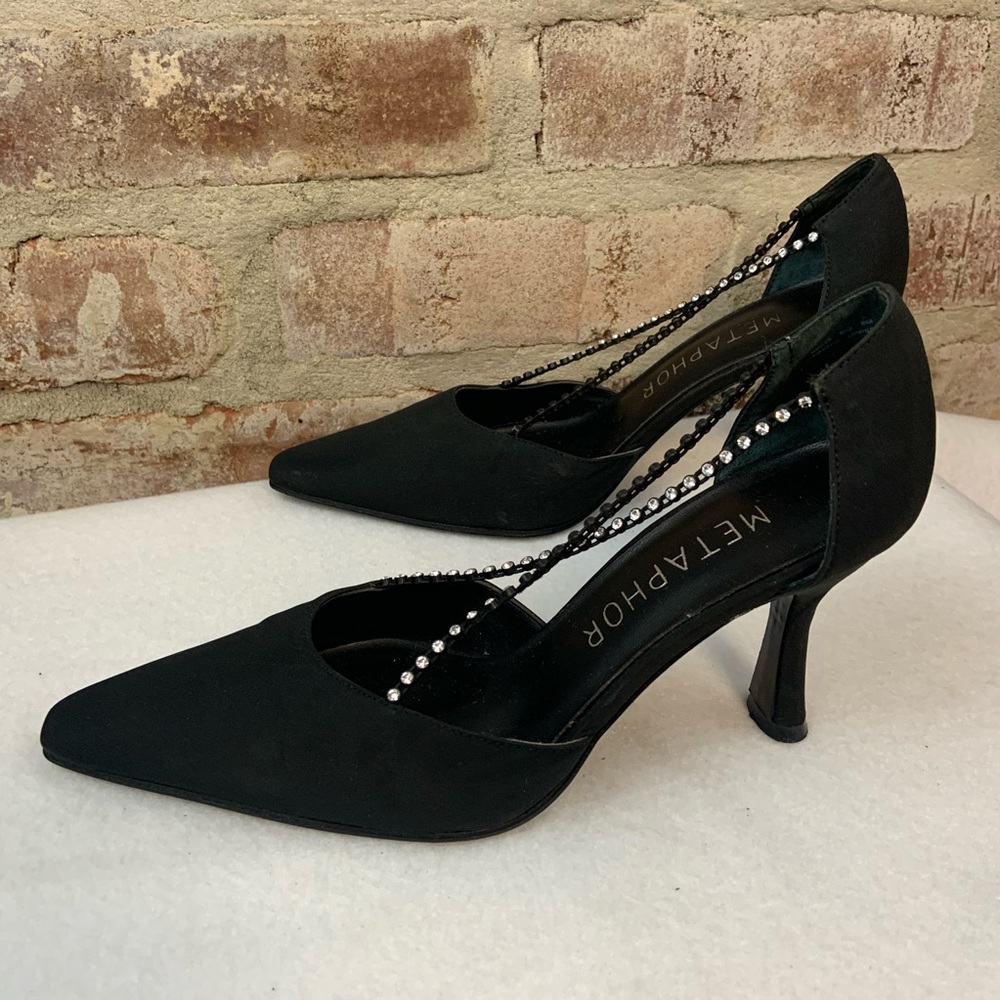 Metaphor evening black heels 6 - Picture 3 of 8